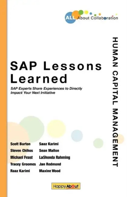 Buy SAP Lessons Learned--Human Capital Management (English, Lashonda Rahming | Scott Burton | Steven Chihos) — BookShops.in