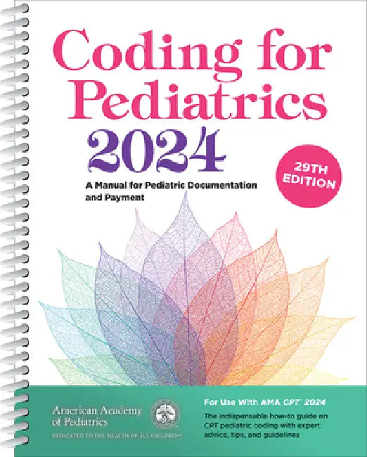 Coding for Pediatrics 2024 (English, American Academy of Pediatrics Committee)
