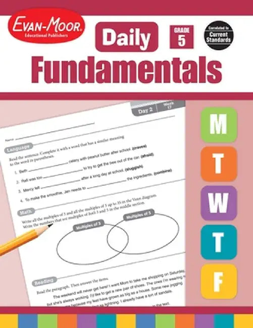 Buy Daily Fundamentals, Grade 5 (English, Evan-Moor Educational Publihsers) — BookShops.in