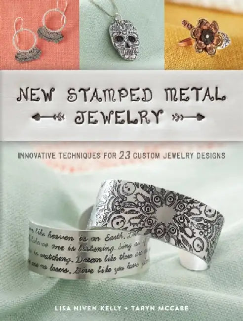 New Stamped Metal Jewelry (English, Lisa Niven Kelly)
