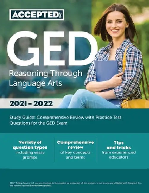 Buy GED Reasoning Through Language Arts Study Guide (English, Inc Accepted) — BookShops.in