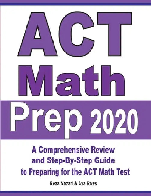 ACT Math Prep 2020 (English, Reza Nazari | Ava Ross)