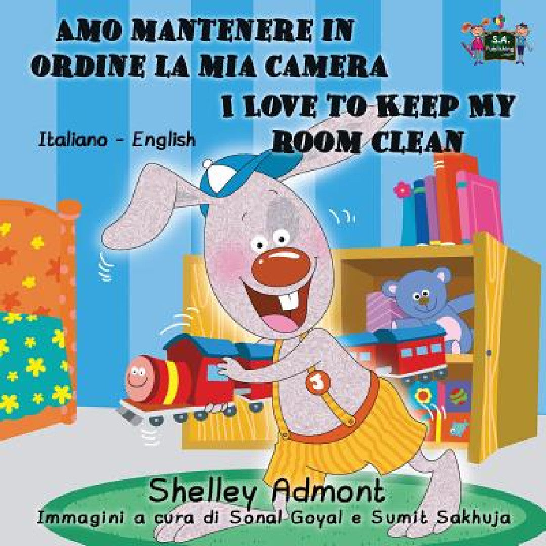 Buy Amo mantenere in ordine la mia camera I Love to Keep My Room Clean (English, Shelley Admont | Kidkiddos Books) — BookShops.in