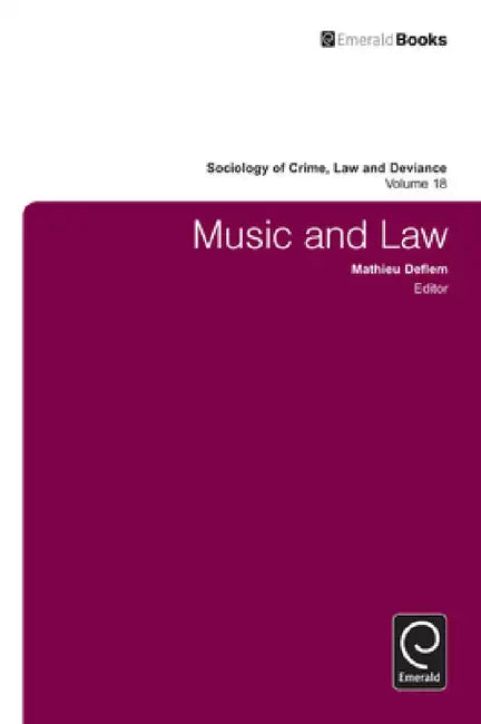Music and Law (English, Mathieu Deflem)