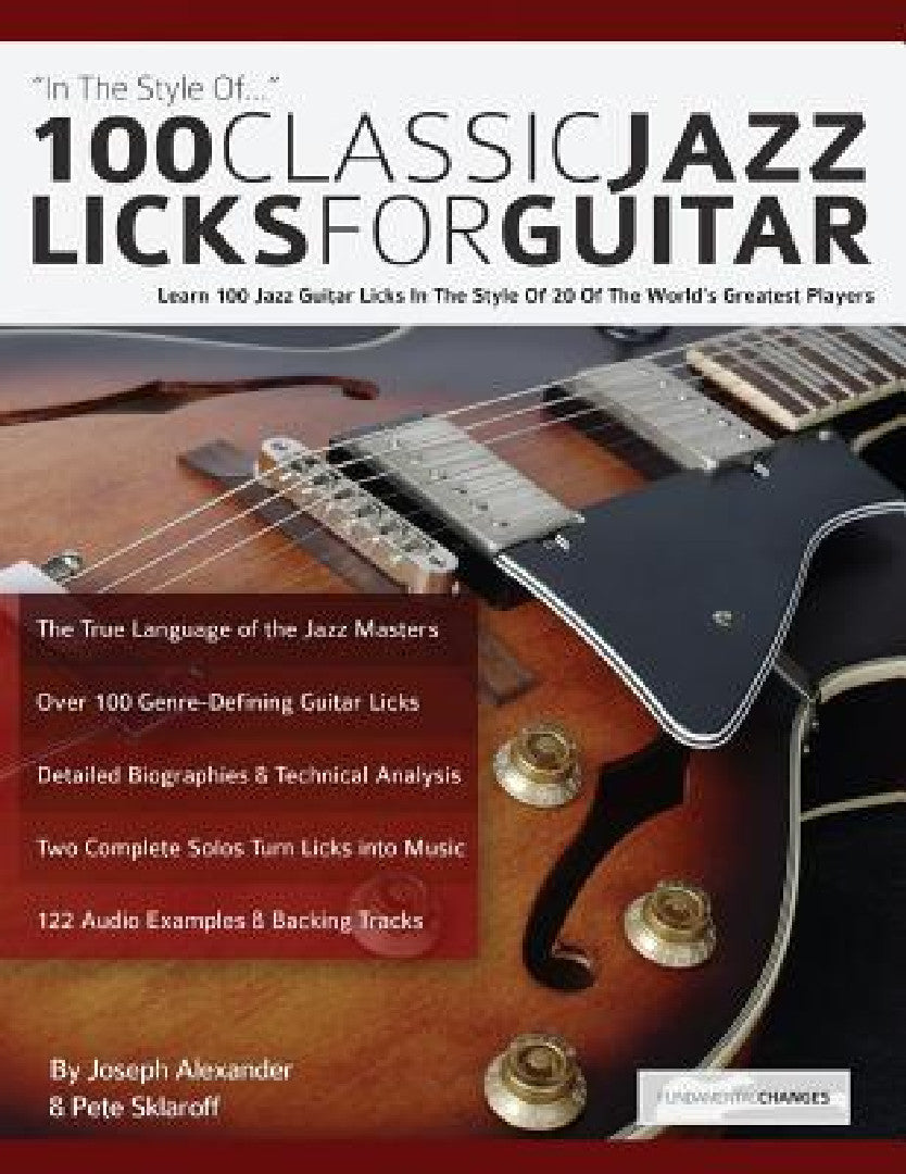 Buy 100 Classic Jazz Licks for Guitar (English, Joseph Alexander | Tim Pettingale) — BookShops.in
