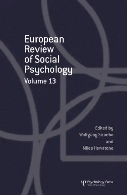 Buy European Review of Social Psychology (English, Miles Hewstone | Wolfgang Stroebe) — BookShops.in