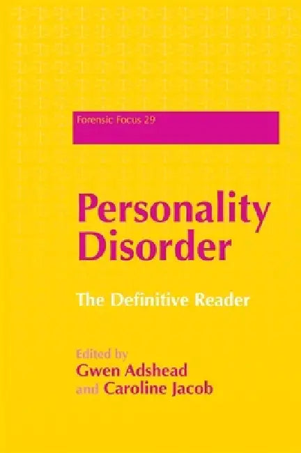 Personality Disorder (English, Gwen Adshead | Caroline Jacob)