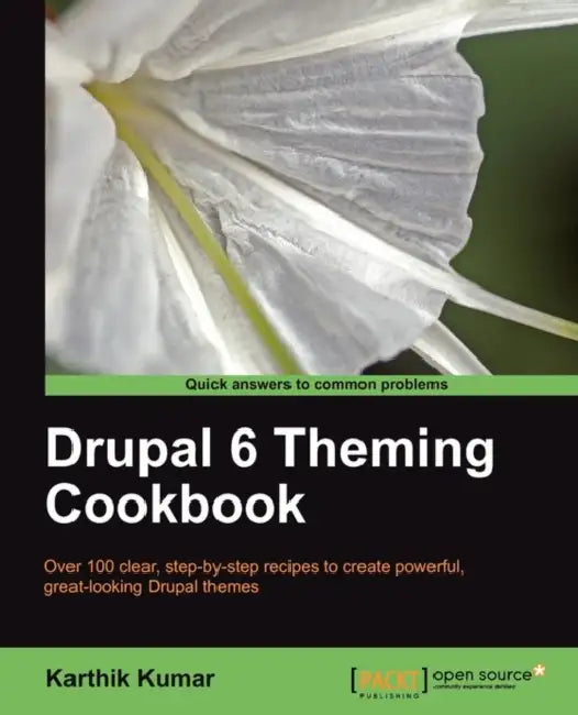 Buy Drupal 6 Theming Cookbook (English, Karthik Kumar) — BookShops.in
