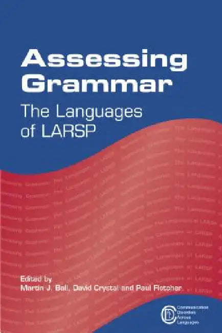 Assessing Grammar (English, Martin J. Ball | David Crystal | Paul Fletcher)
