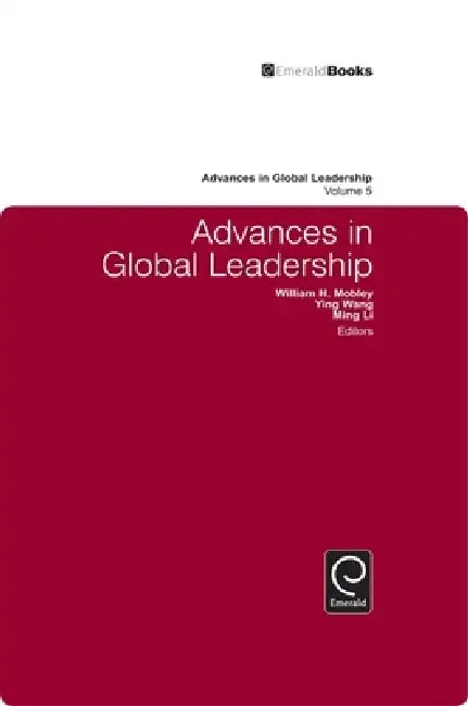 Buy Advances in Global Leadership (English, William Mobley | Ying Wang | Ming Li) — BookShops.in