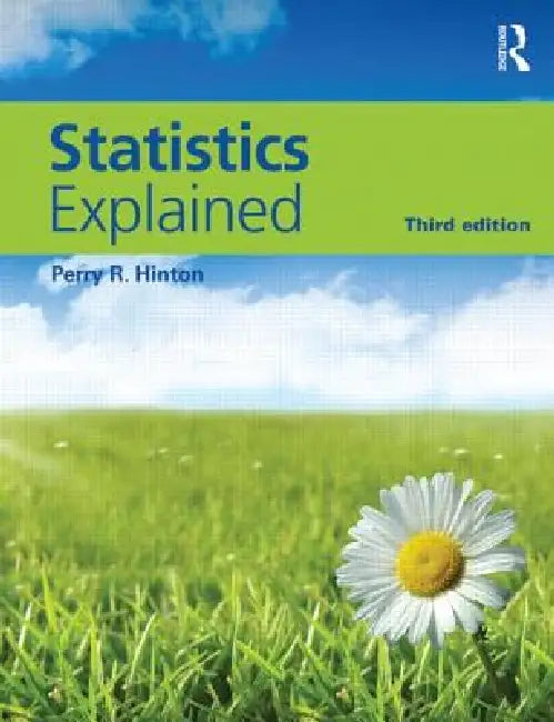 Buy Statistics Explained (English, Perry R. Hinton) — BookShops.in