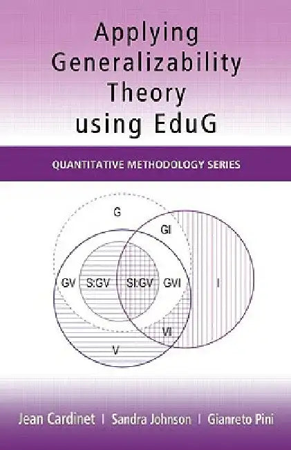 Buy Applying Generalizability Theory using EduG (English, Jean Cardinet | Sandra Johnson | Gianreto Pini) — BookShops.in