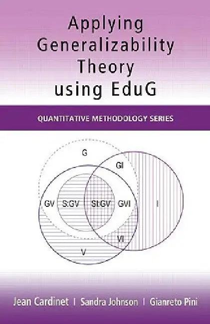 Buy Applying Generalizability Theory using EduG (English, Jean Cardinet | Sandra Johnson | Gianreto Pini) — BookShops.in