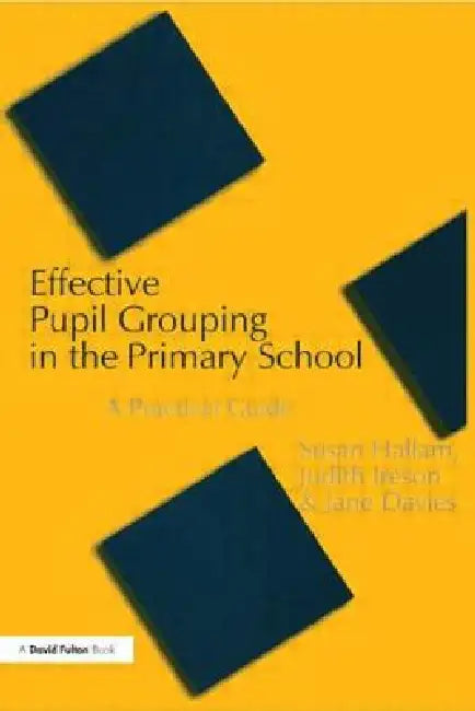 Buy Effective Pupil Grouping in the Primary School (English, Susan Hallam | Judy Ireson | Jane Davies) — BookShops.in