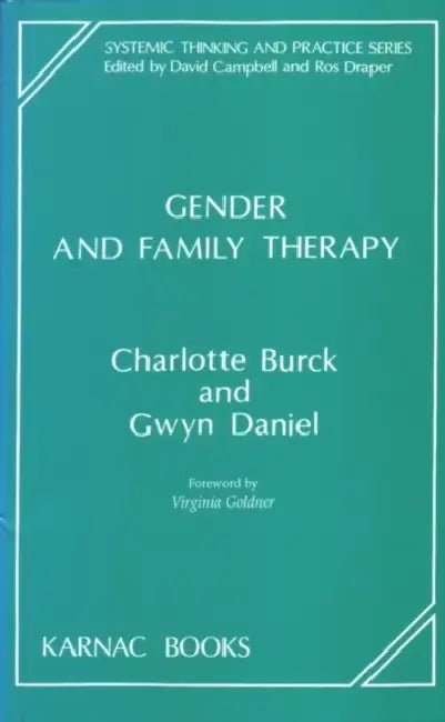Buy Gender and Family Therapy (English, Charlotte Burck | Gwyn Daniel) — BookShops.in