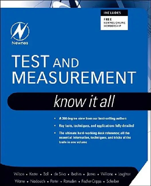 Buy Test and Measurement (English, Jon S. Wilson) — BookShops.in