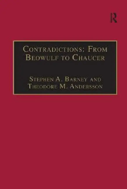 Buy Contradictions (English, Theodore M. Andersson | Stephen A. Barney) — BookShops.in