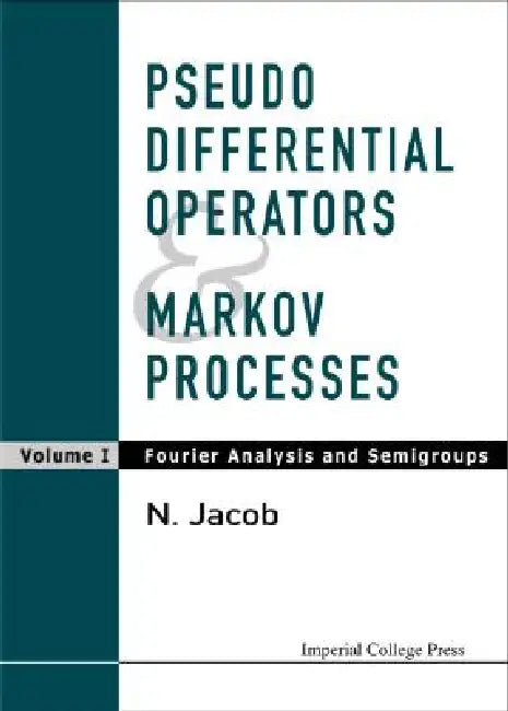 Buy Pseudo Diff Operator & Markov Proc..(V1) (English, Jacob N) — BookShops.in