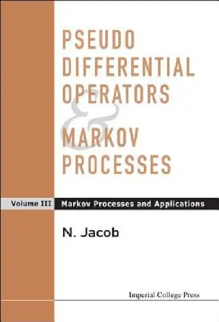 Buy Pseudo Diff Operator & Markov Proc..(V3) (English, Jacob N) — BookShops.in
