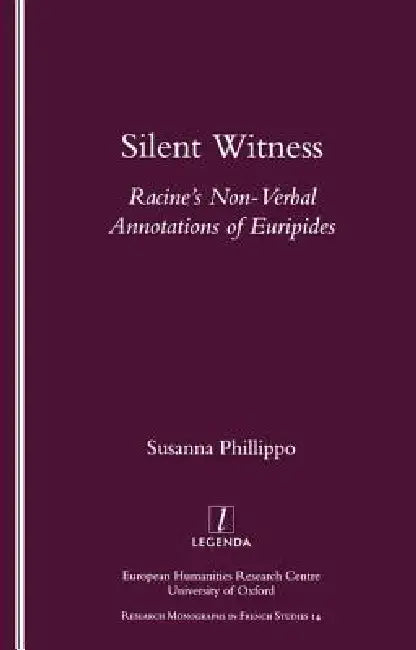 Silent Witness (English, Susanna Phillippo)