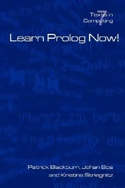 Buy Learn PROLOG Now! (English, P. Blackburn | J. Bos | K. Striegnitz) — BookShops.in