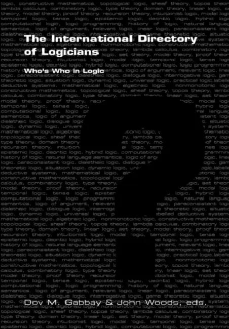 Buy The International Directory of Logicians (English, Dov M. Gabbay | John Woods) — BookShops.in