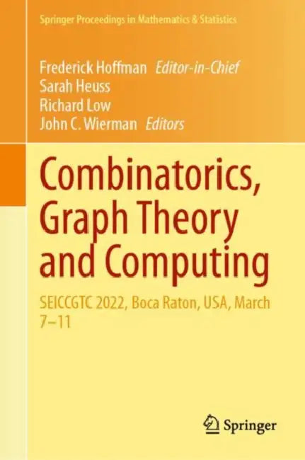 Buy Combinatorics, Graph Theory and Computing (English, Frederick Hoffman | Sarah Heuss | Richard Low) — BookShops.in