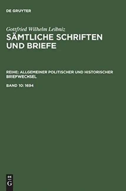 1694 (English, Gerda Utermöhlen | Günter Scheel | Kurt Müller)