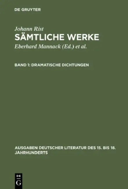 Buy Dramatische Dichtungen (English, Eberhard Mannack | Helga Mannack) — BookShops.in