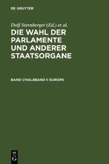Buy Europa (English, Dolf Sternberger | Bernhard Vogel | Dieter Nohlen) — BookShops.in
