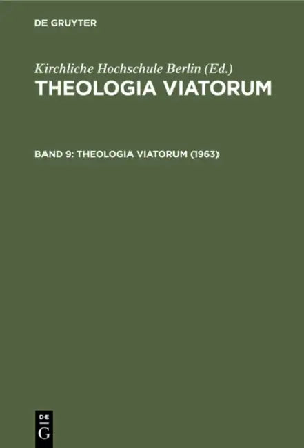 Buy 1963 (English, Kirchliche Hochschule Berlin) — BookShops.in