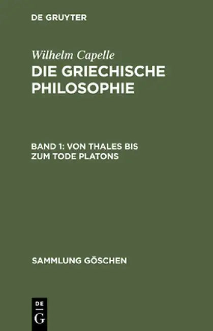 Buy Von Thales Bis Zum Tode Platons (English, Johannes Muller) — BookShops.in