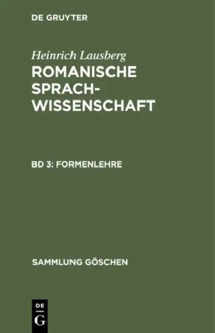 Buy Formenlehre (English, Heinrich Lausberg) — BookShops.in