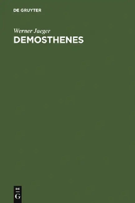 Buy Demosthenes (English, Werner Jaeger) — BookShops.in