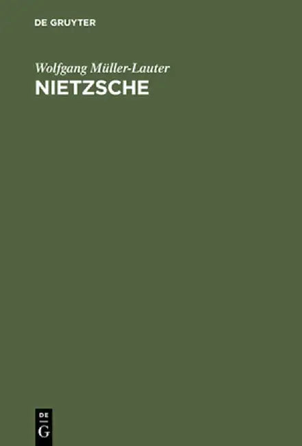Buy Nietzsche (English, Wolfgang Muller-Lauter) — BookShops.in