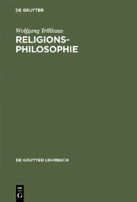 Buy Religionsphilosophie (English, Wolfgang Trillhaas) — BookShops.in