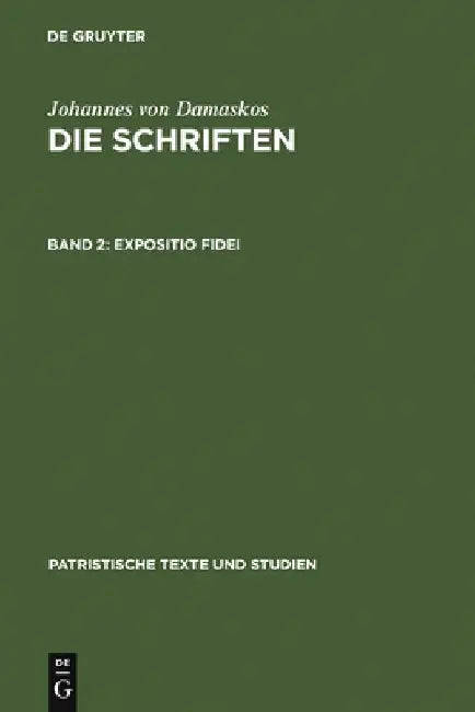 Buy Expositio fidei (English, Bonifatius Kotter) — BookShops.in