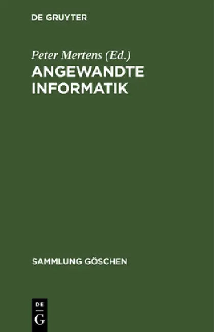 Buy Angewandte Informatik (English, Peter Mertens) — BookShops.in