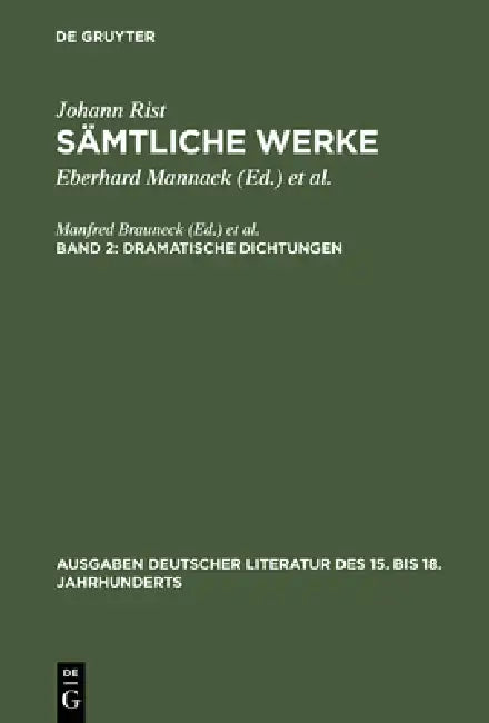 Buy Dramatische Dichtungen (English, Eberhard Mannack | Helga Mannack | Klaus Reichelt) — BookShops.in