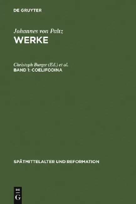 Buy Coelifodina (English, Christoph Burger | Friedhelm Stasch | Heiko A. Oberman) — BookShops.in