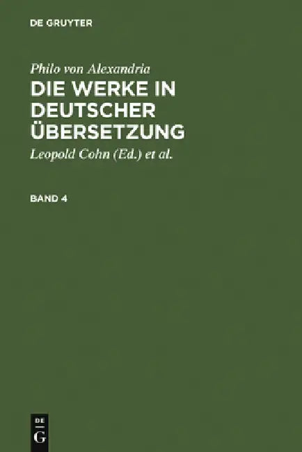 Buy Philo von Alexandria (English, Leopold Cohn | Isaak Heinemann | Maximilian Adler) — BookShops.in