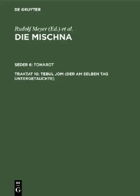Buy Tebul Jom (Der am selben Tag Untergetauchte) (English, Gerhard Lisowsky) — BookShops.in