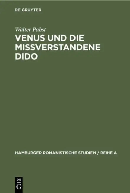 Buy Venus Und Die Mißverstandene Dido (English, Walter Pabst) — BookShops.in