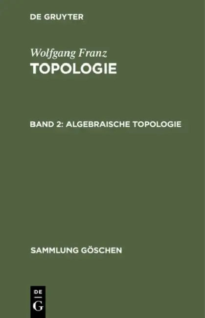 Buy Algebraische Topologie (English, Wolfgang Franz) — BookShops.in