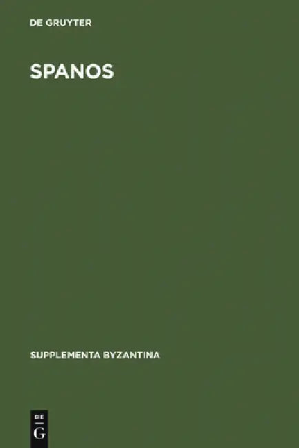 Buy Spanos (English, Hans Eideneier) — BookShops.in