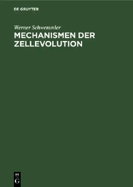 Buy Mechanismen Der Zellevolution (English, Werner Schwemmler) — BookShops.in