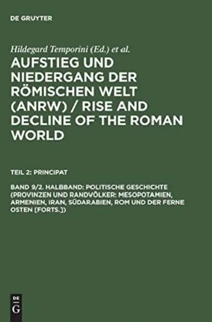 Buy Politische Geschichte (Provinzen Und Randvolker (English, Hildegard Temporini) — BookShops.in