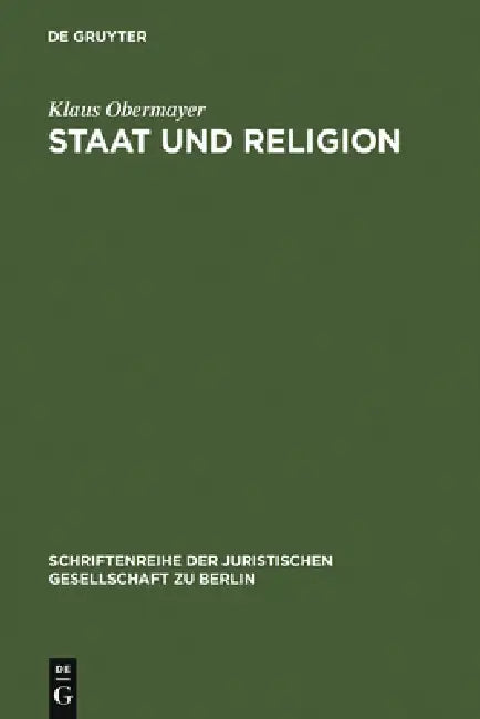 Buy Staat und Religion (English, Klaus Obermayer) — BookShops.in