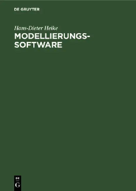Buy Modellierungs-Software (English, Hans-Dieter Heike) — BookShops.in