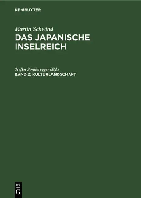 Buy Kulturlandschaft (English, Martin Schwind) — BookShops.in